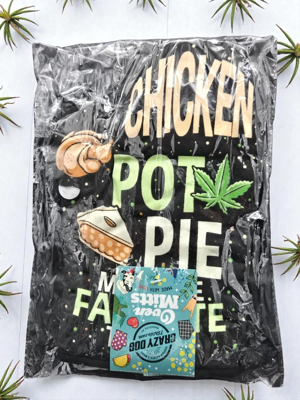 Chicken Pot Pie Funny Oven Mitts