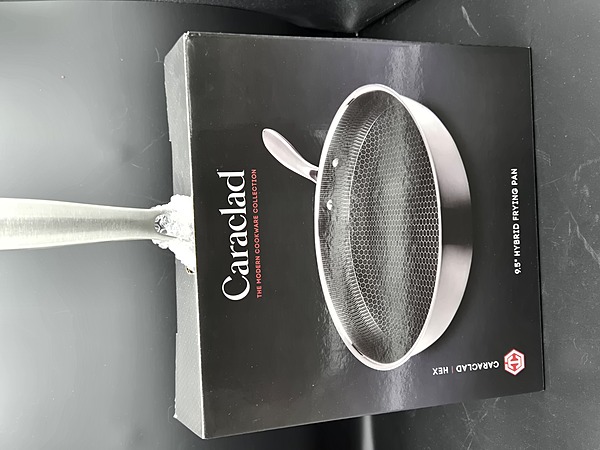 Caraclad HEX 9.5” Hybrid Frying Pan, Private Label Exclusive