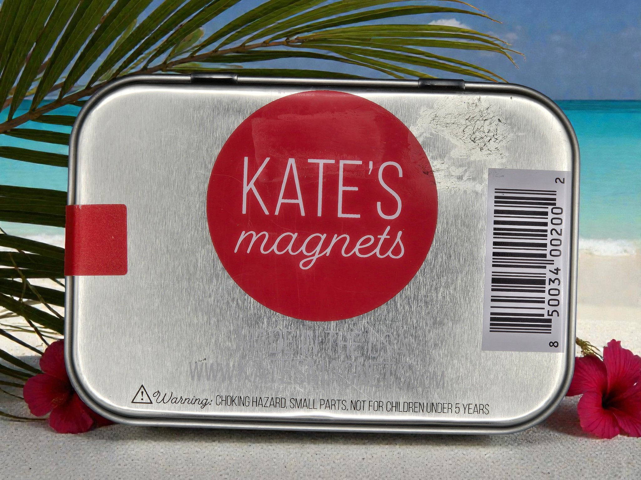 Upcycled Mermaid Bottle Cap Magnets – Set of 6