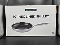 Servappétit 10" HEX Lined Skillet, Private Label Exclusive