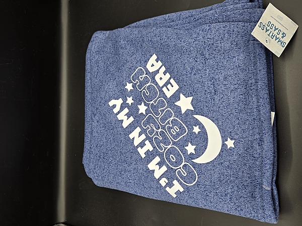 “I’m In My Cozy B*tch Era” Blanket Throw