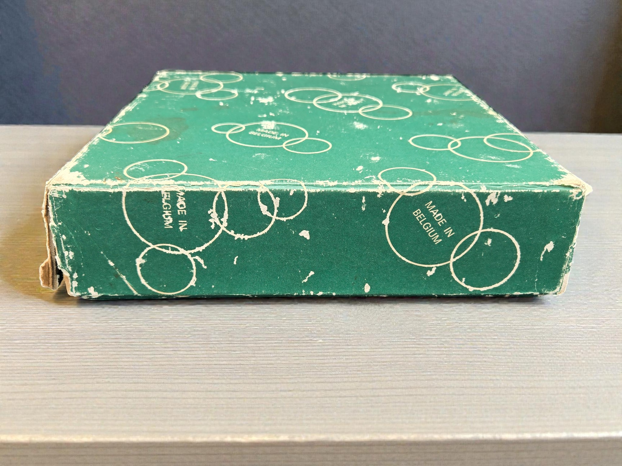 Vintage Belgian Aramith Striped Pool Balls, 2¼" Set