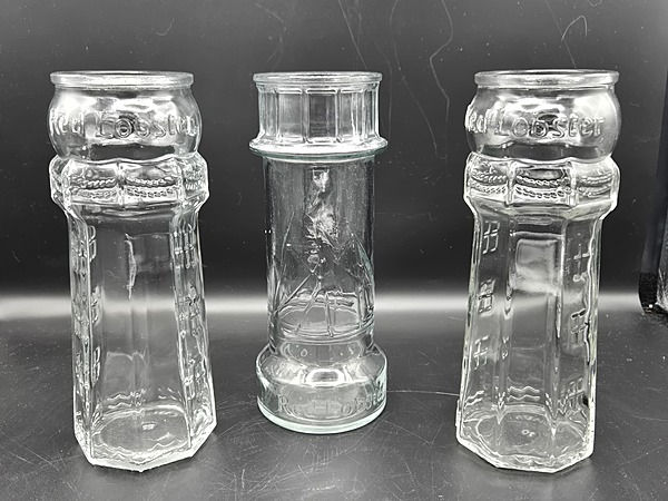 Vintage Red Lobster Lighthouse Glass Set (1980s–1990s)