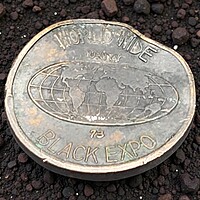 Vintage 1973 Worldwide Black Expo Commemorative Coin, RFK Stadium