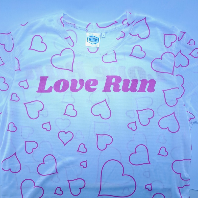 White Love Run T-Shirt