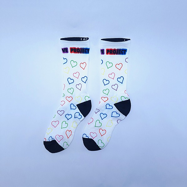 White SLP Socks