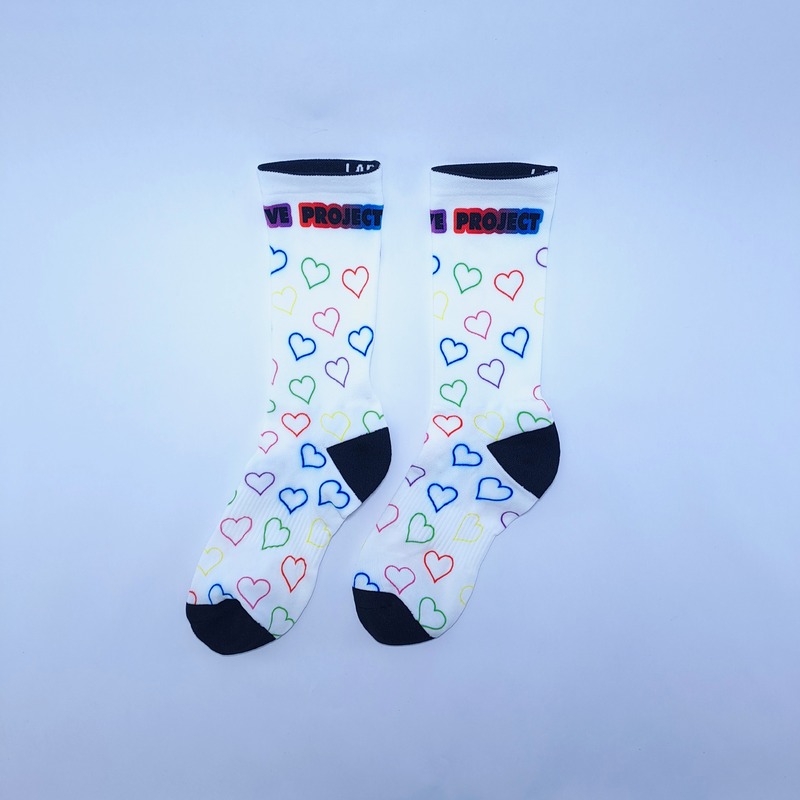 White SLP Socks