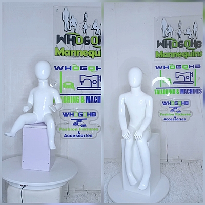 Seated Sitting Kids Mannequins