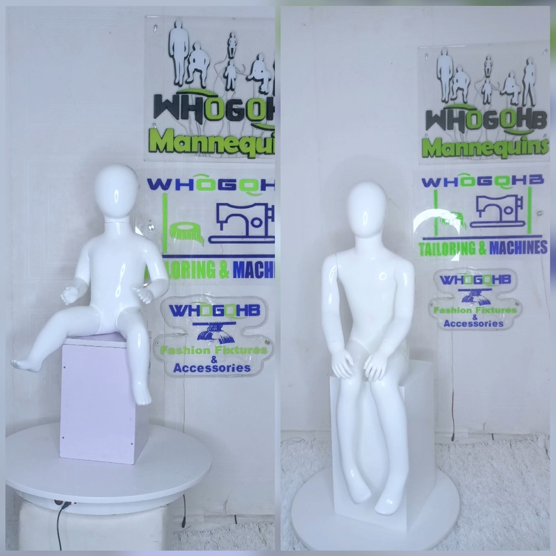 Seated Sitting Kids Mannequins