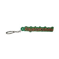 Personalized 3D Printed Name Keychain - Cursive Style