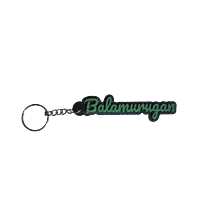 Personalized 3D Printed Name Keychain - Cursive Style