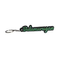 Personalized 3D Printed Name Keychain - Cursive Style
