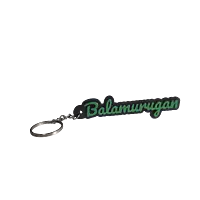 Personalized 3D Printed Name Keychain - Cursive Style