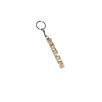 Personalized 3D Printed Name Keychain - Block Letter Style