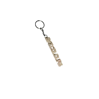 Personalized 3D Printed Name Keychain - Block Letter Style