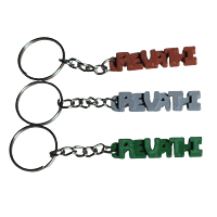 Personalized 3D Printed Name Keychain - Block Letter Style