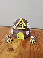 Bee hive diorama set