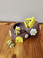 Bee hive diorama set