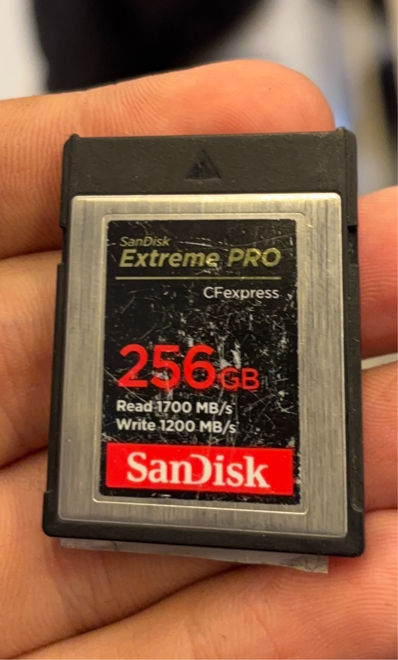 Sandisk Extreme Pro 256GB 1700MB\S Type B Used