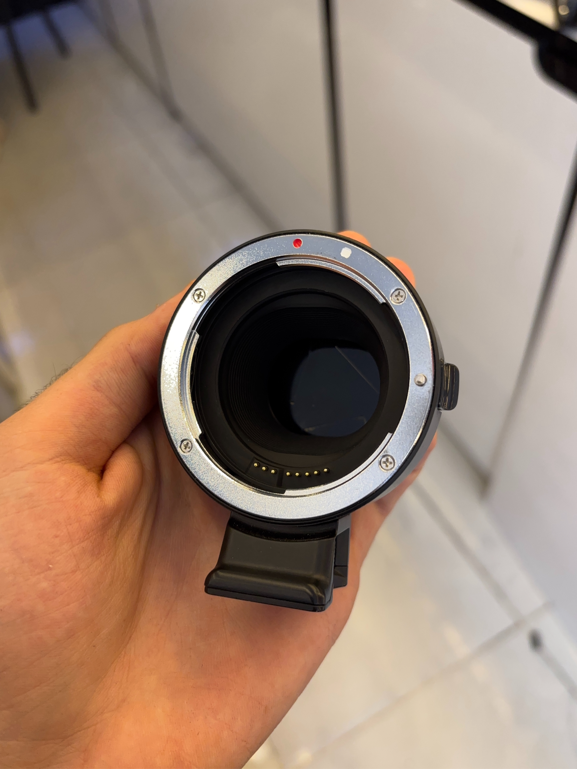 viltrox m mount adapter m to ef used 6411