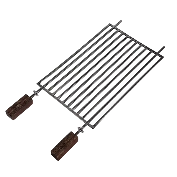 المزدوج استانلس بمقبض خشب TGGrill جريل