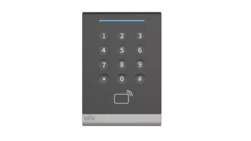 UNV Wall Mounted Mifare Keyboard Card Reader OEC-R3H-MK