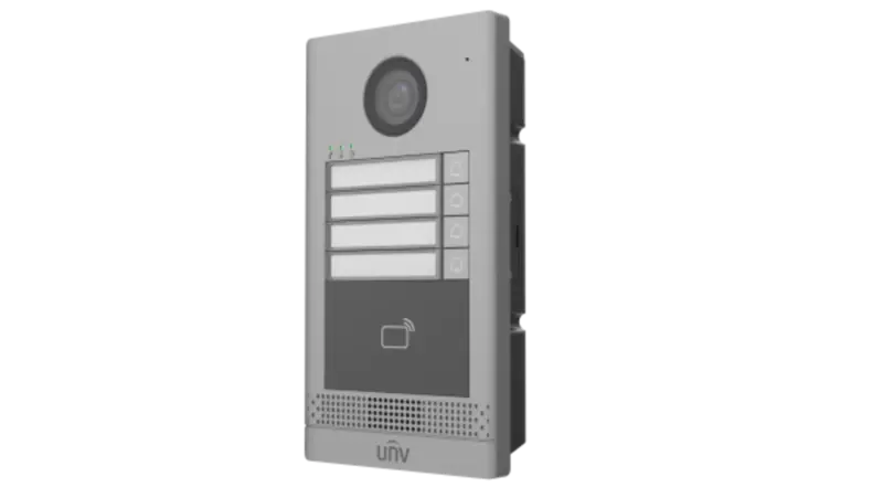 UNV Villa Door Station(IC Card,4 Keypads) OEU-202S-HMK4