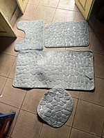 TAPIS DOUCHE 4PCS TAPIS DOUCHE 4PCS