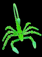 Handmade Uranium Glass Scorpion Figurine