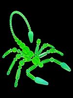 Handmade Uranium Glass Scorpion Figurine
