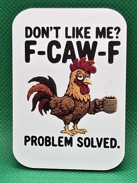Don't Like Me? F-CAW-F magnet