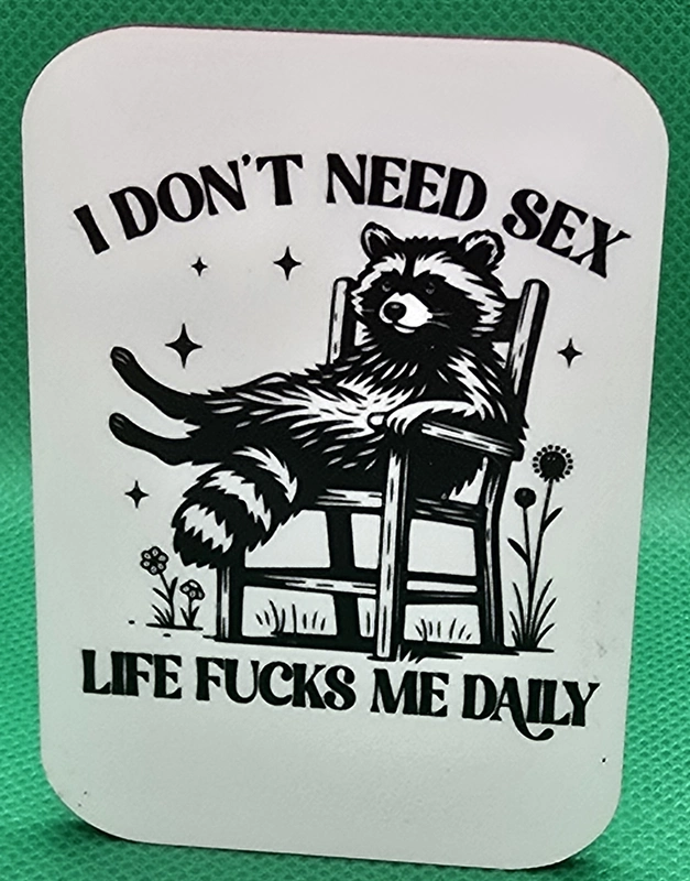 I Don't Need Sex! magnet