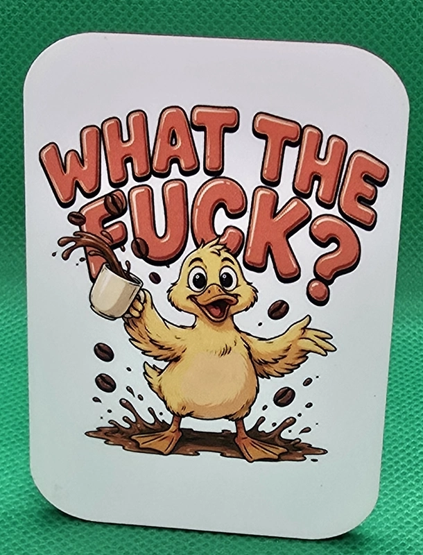 WTF Duck magnet