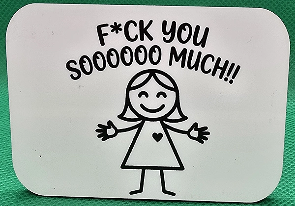 F*CK YOU SO MUCH magnet