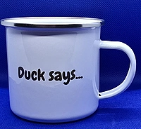 WTF Duck Camping Mug
