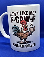 F-Caw-F 15 oz Coffee Mug