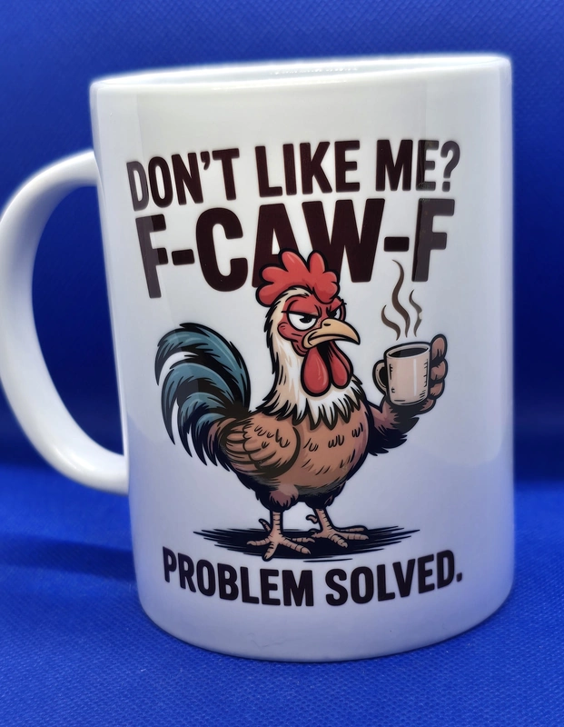 F-Caw-F 15 oz Coffee Mug