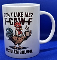 F-Caw-F 15 oz Coffee Mug