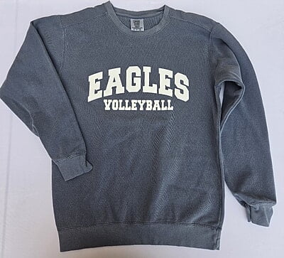Volleyball Puff Sweatshirt