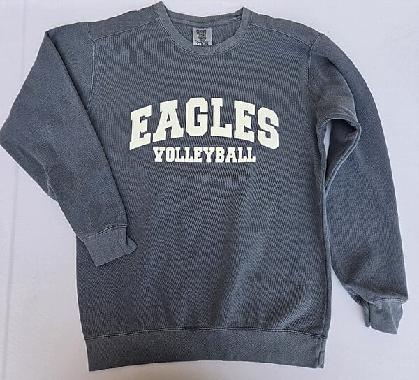 Volleyball Puff Sweatshirt