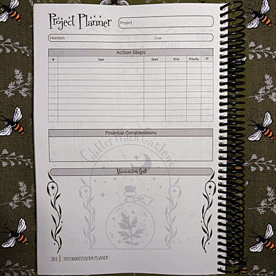 2027 Manifestation Planner