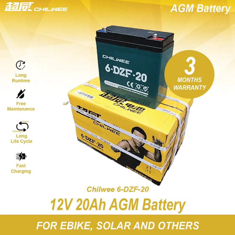 BATTERY 12V20AH Lead Acid Chinese ZV