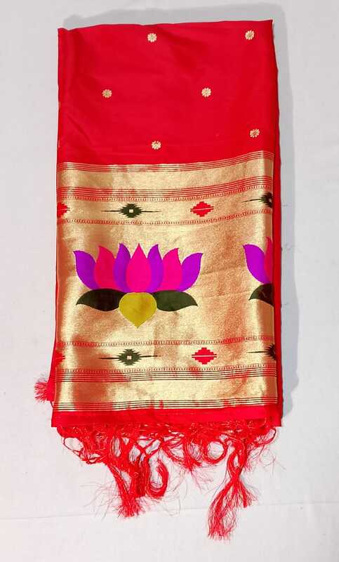 D139: Ready To Ship Beautiful Paithani Duppta