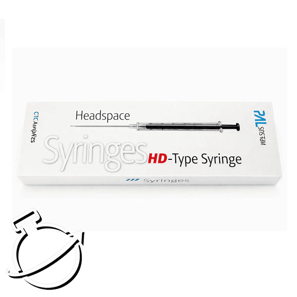 Hamilton 1002N CTC 2.5mL 23 gauge GC headspace syringe