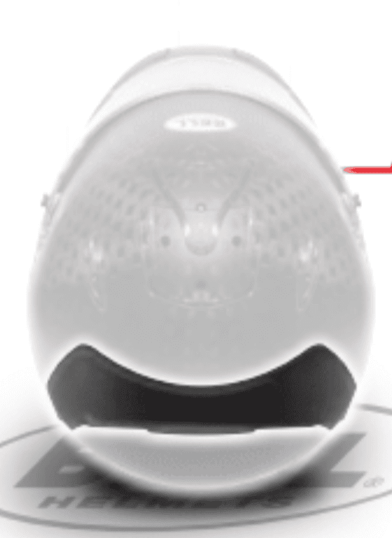 Helmet BELL RS7-K, KC7 CMR REAR SPOILER-M