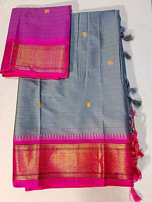 J445: Ready To Ship Beautiful Paithani  Saree With Unstitched Blouse