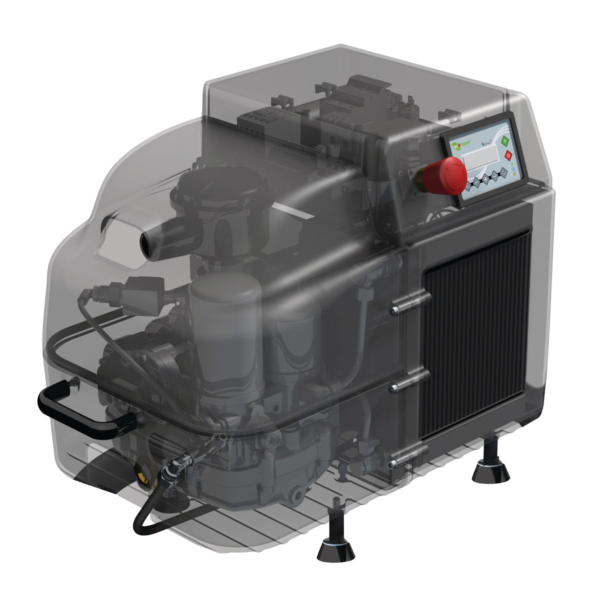 AIRCRAFT ACS 3,5-10 – Screw Compressor