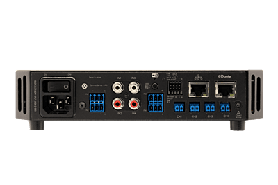 CS34D SMART AMP | 4 CHANNELS | 30 WATTS PER CHANNEL, Dante Half Rack CS34D SMART AMP | 4 CHANNELS | 30 WATTS PER CHANNEL, Dante Half Rack