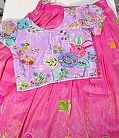 C1: Ready To Ship Beautiful Kids Lehenga Set C1: Ready To Ship Beautiful Kids Lehenga Set