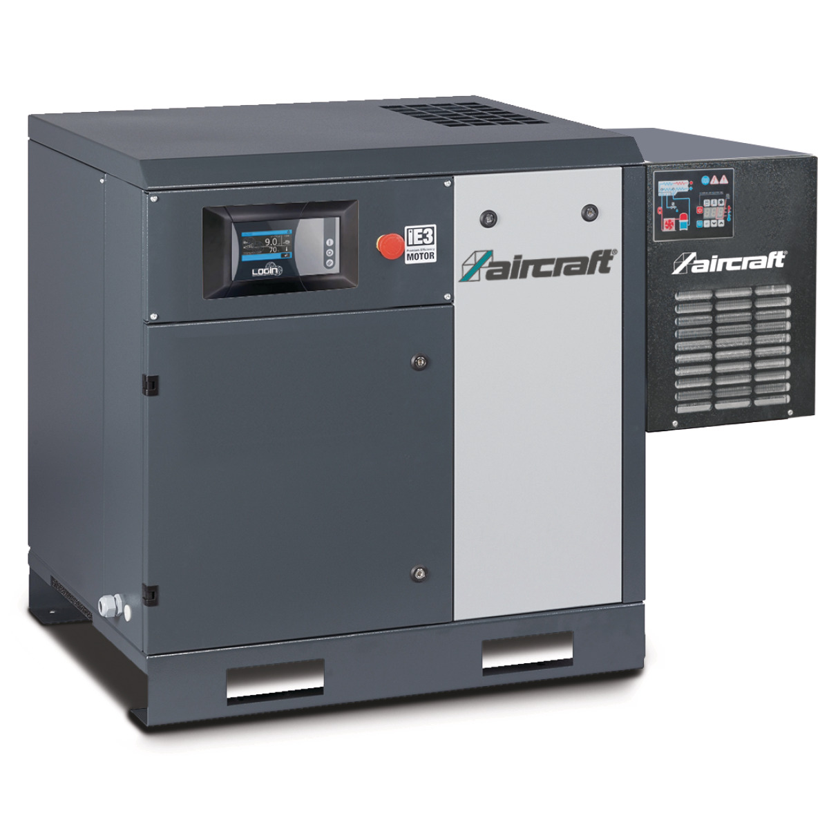 AIRCRAFT A-K-MAX 7,5-10 K (IE3) – Screw Compressor